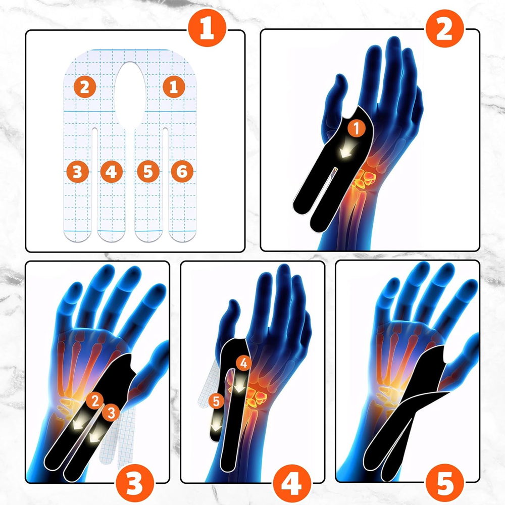 【5/10 pezzi] Nastro da polso p - Sports Taping Precut recensione e prezzo