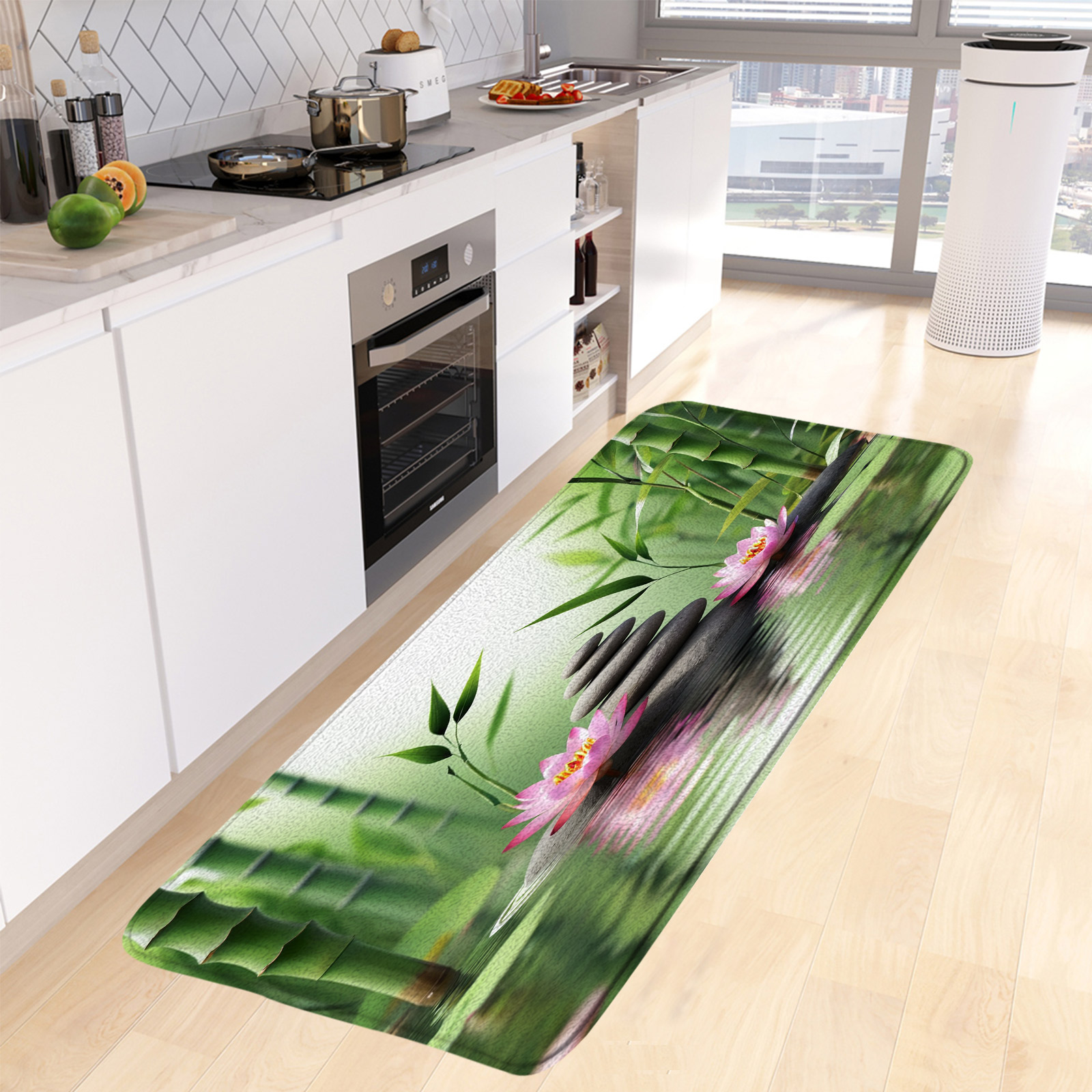 Zen Green Bamboo tappetino da  - Bamboo Bath Mat recensione e prezzo