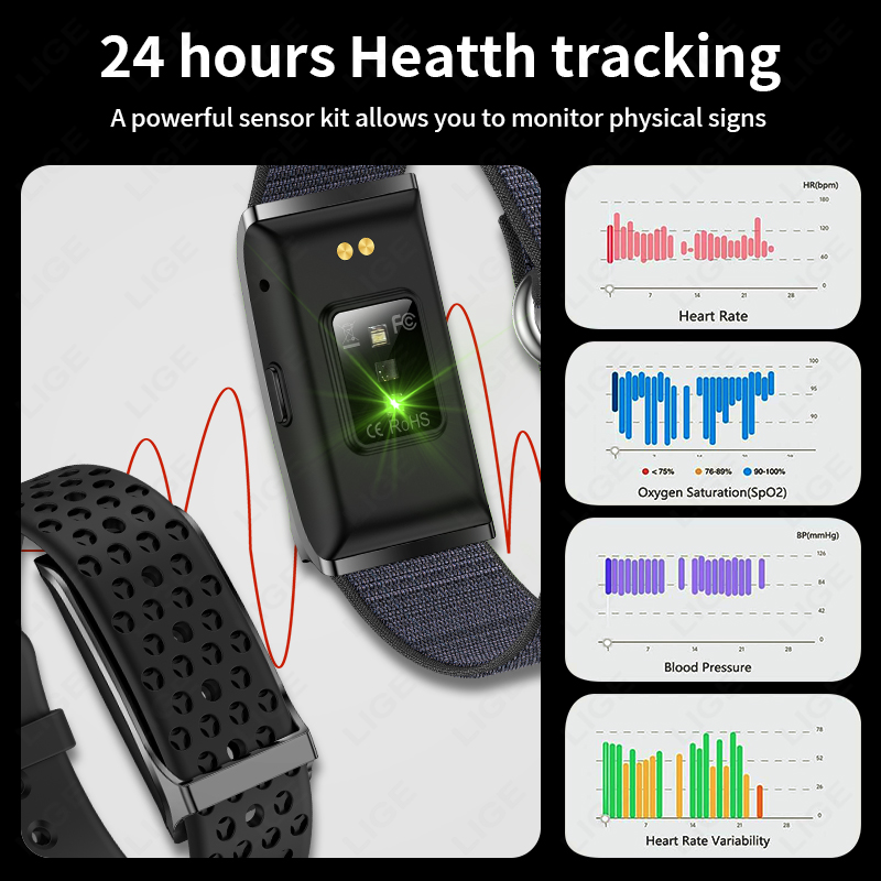 LIGE Smart Watch Frequenza car - Health Wellness Bracelet recensione e prezzo