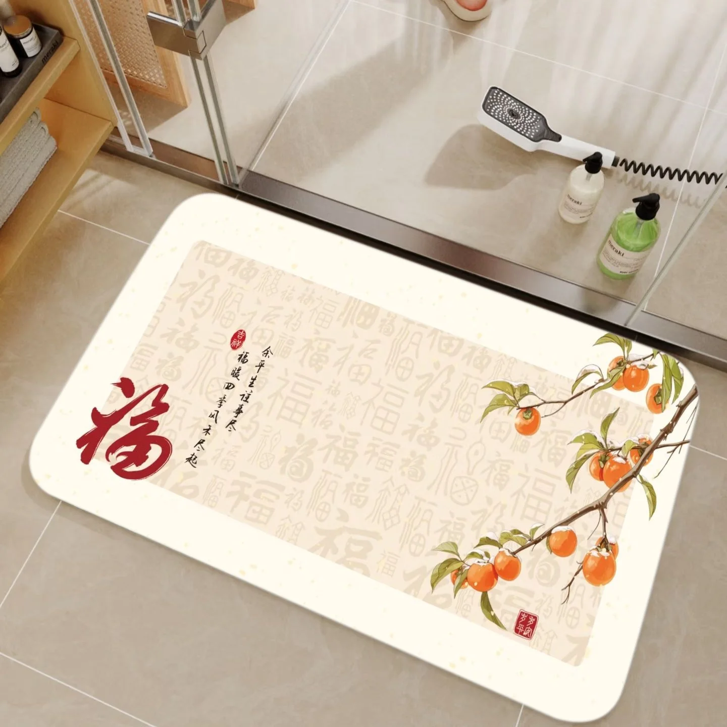 Tappetino da doccia in fango d - Bamboo Bath Mat recensione e prezzo