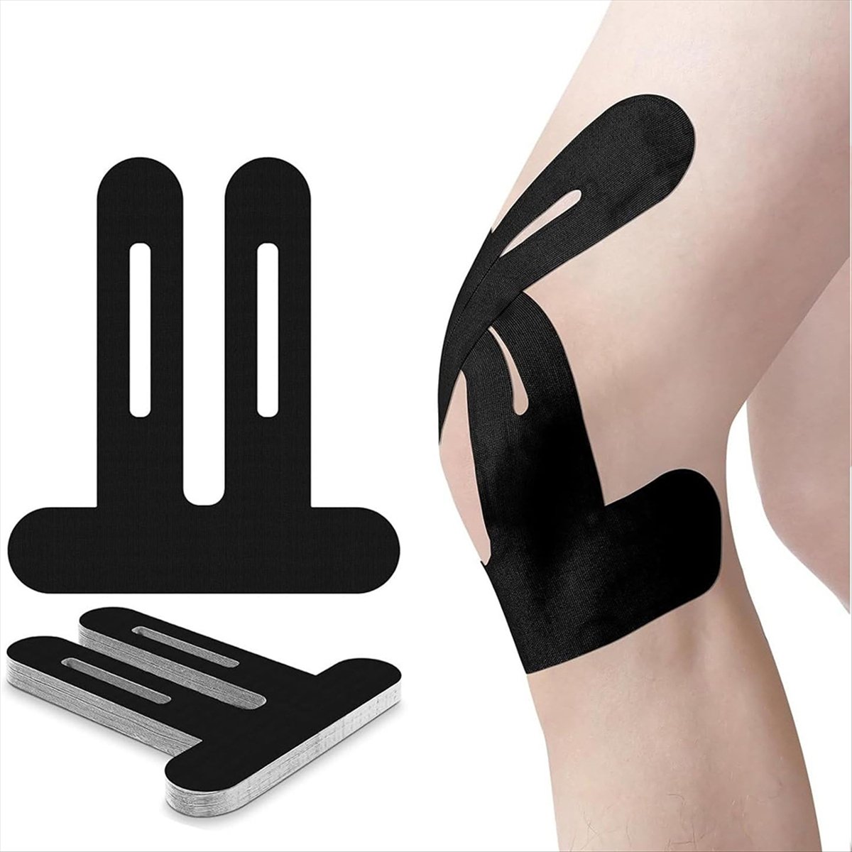 Nastro per ginocchio kinesiolo - Sports Taping Precut recensione e prezzo