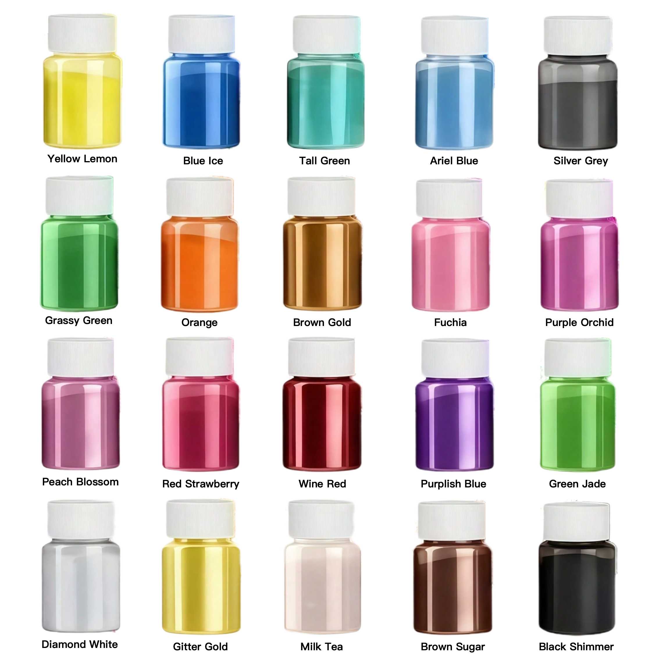 Confezione da 20 colori, 20 ml - Bath Salts Magnesium recensione e prezzo